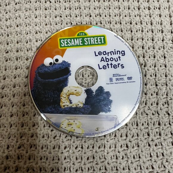 DVD Sesame Street Learning About Letters Genius Entertainment 2009V - Picture 1 of 2